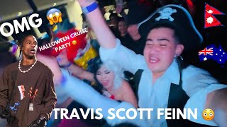 🇳🇵Nepali Student Halloween Cruise Party with Travis Scott Vibes in Australia 🇦🇺😍 Vlog 5 @SamipHoni