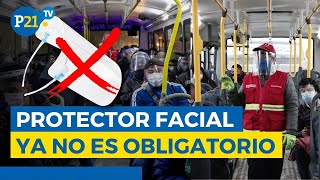 Coronavirus Perú: MTC anuncia que PROTECTOR FACIAL YA NO ES OBLIGATORIO en el transporte público