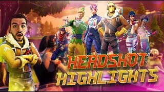 So Many Headshots!! - Fortnite Battle Royale Gameplay - Highlights