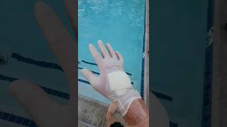 LifeHack: swimming pool proof band aid glove