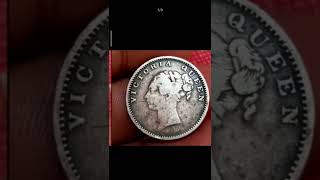 1840 Half Rupee Coin/East India Company/Rare British India #shorts #shortsvideo