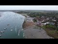 itchenor harbour high flyby chichester harbour east wittering