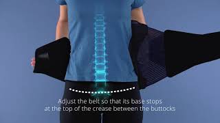 THUASNE LombaStab Immo Spinal Back Brace fitting instructions