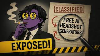Free AI Headshot Generators Are a Scam! Use This Instead!