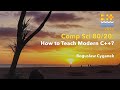 Comp Sci 80/20: How to Teach Modern C++? - Boguslaw Cyganek - C++ on Sea 2022