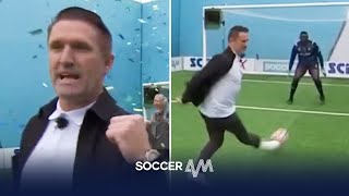 Robbie Keane taunts Big G with no-look finish 🌟| Soccer AM Pro AM | With Example & Elz The Witch