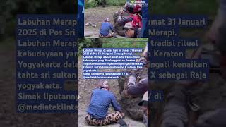 Labuhan Merapi Hari ini#shorts #viralshorts #gunungmerapi #yogyakartaistimewa