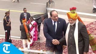 Republic Day 2023: PM Modi receives President Murmu and chief guest President Abdel Fattah El-Sisi