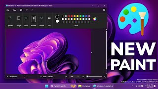 New Paint App with Dark Mode in Windows 11 (How to Install)