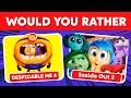 Would You Rather INSIDE OUT 2 vs DESPICABLE ME 4 Edition!