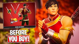 *NEW* SHANG-CHI Gameplay + Combos! Before You Buy (Fortnite Battle Royale)