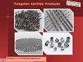 Globally Premiere Tungsten Carbide Manufacture & Supplier