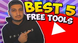 5 FREE TOOLS ALL YOUTUBERS SHOULD USE (2020)