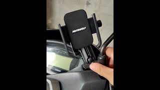 Cellphone Holder MOTOWOLF #DEARCE#motowolf #cellphoneholder #nmax#rider#yamaha #ladyrider