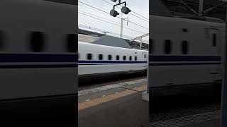 速すぎる！新岩国駅N700S高速通過#shorts