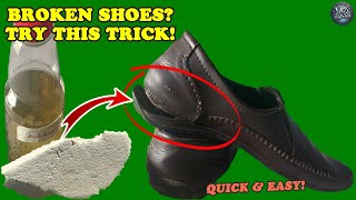 Here's How I Restored My Leather Shoe With A Super Simple Trick