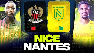 🔴 NICE - NANTES / Victoire Obligatoire ! ( ogcn vs fcn ) | LIGUE 1 - LIVE/DIRECT
