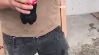 Tek seferde Coca-cola içmek ( bu nasıl içme)