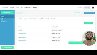 How to manually send forms to clients in ClinicSense