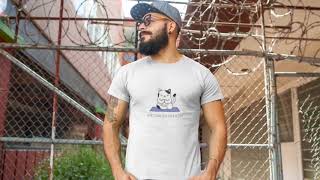 MEOW-DITATION T-Shirt - 100% Cotton