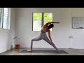 30 minutes power vinyasa flow mood booster full body ladder flow