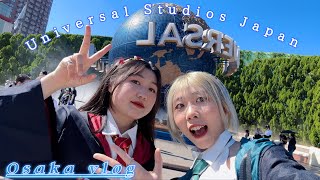 OSAKA VLOG | a day at Universal studios Japan 🌏