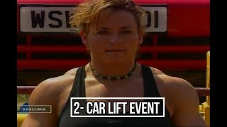 Jill Mills WSW 2001 - 2nd event: Car Lift (2nd Place) (BBC)