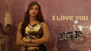 I Love You | KGF Chapter 1 Movie Scene | Yash | Srinidhi Shetty