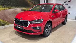 New Skoda Slavia Prestige Model MT 2025 Facelift luxury sedan car Under 14 lacs in india