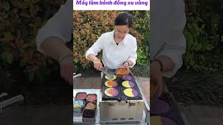 Máy Làm Bánh Đồng Xu Vàng Hàn Quốc