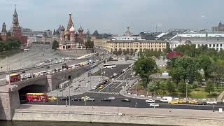 #Moscow Hotel Baltschug Kempinski Moscow | The Library private terrace | Kremlin and Zagorye view.