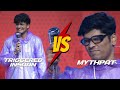 Triggered Insaan VS Mythpat || Google play live || Singing challenge