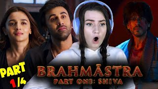 BRAHMASTRA: Part One Shiva MOVIE REACTION Part 1/4! | Ranbir Kapoor | Alia Bhatt