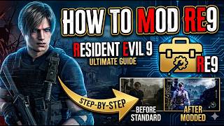how to install mods re9