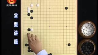 围棋常型讲座07星小飞点33或飞边