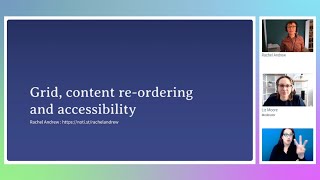 Grid, Content Re-Ordering and Accessibility - axe-con 2021
