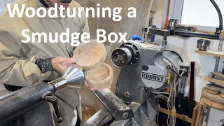 Woodturning a Smudge Box