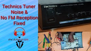 Technics Tuner Noise and No FM Reception Fixed-in Tamil