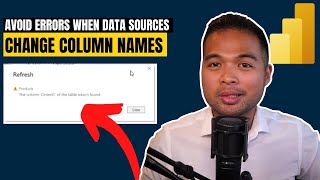 AVOID REFRESH ERRORS from changing source names // Beginners Guide to Power BI in 2022