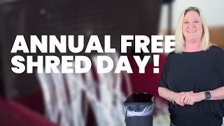 Annual Free Shred Day!