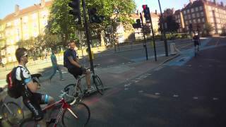 Another Red Light Jumping Cyclist Busted