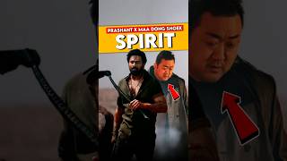 Ma Dong Seok to Play Villain in Prabhas SPIRIT | Spirit Teaser #madongseok #spirit #prabhas #shorts