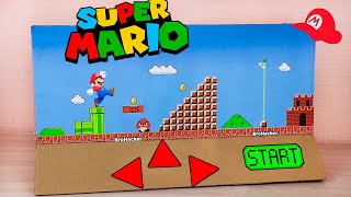 How to make Mario game from Cardboard DIY