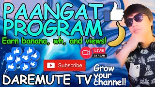 PAANGAT, HOW TO GET 1K SUBS AND LEGIT/ CLEAN MONETAZATION AND GROW UR CHANNEL #1208