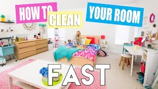How to Clean Your Room FAST!