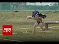 Fancy a go at wife-carrying? - BBC News