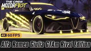 The Crew Motorfest - Alfa Romeo Giulia GTAm Rival Edition | FULLY UPGRADED | PRO SETTINGS