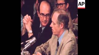 SYND 25-9-73 WATERGATE CONSPIRATOR HUNT TESTIFIES