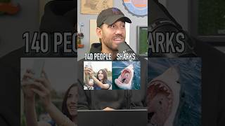 What Did More People Die From In 2024? #shorts #die #death #2024 #year #shark #selfies