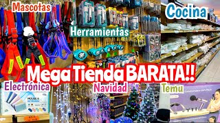 Mega Tienda con PRODUCTOS de TEMU a unos pasos del metro Tepito  😱 Herramientas, Navidad, Cocina...